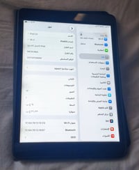 Ipad الجيل التاسع🔥 ذاكرة ٦٤  حالة الوكالة مابيه خدش 🔥 كلش قوي بالبوبجي...