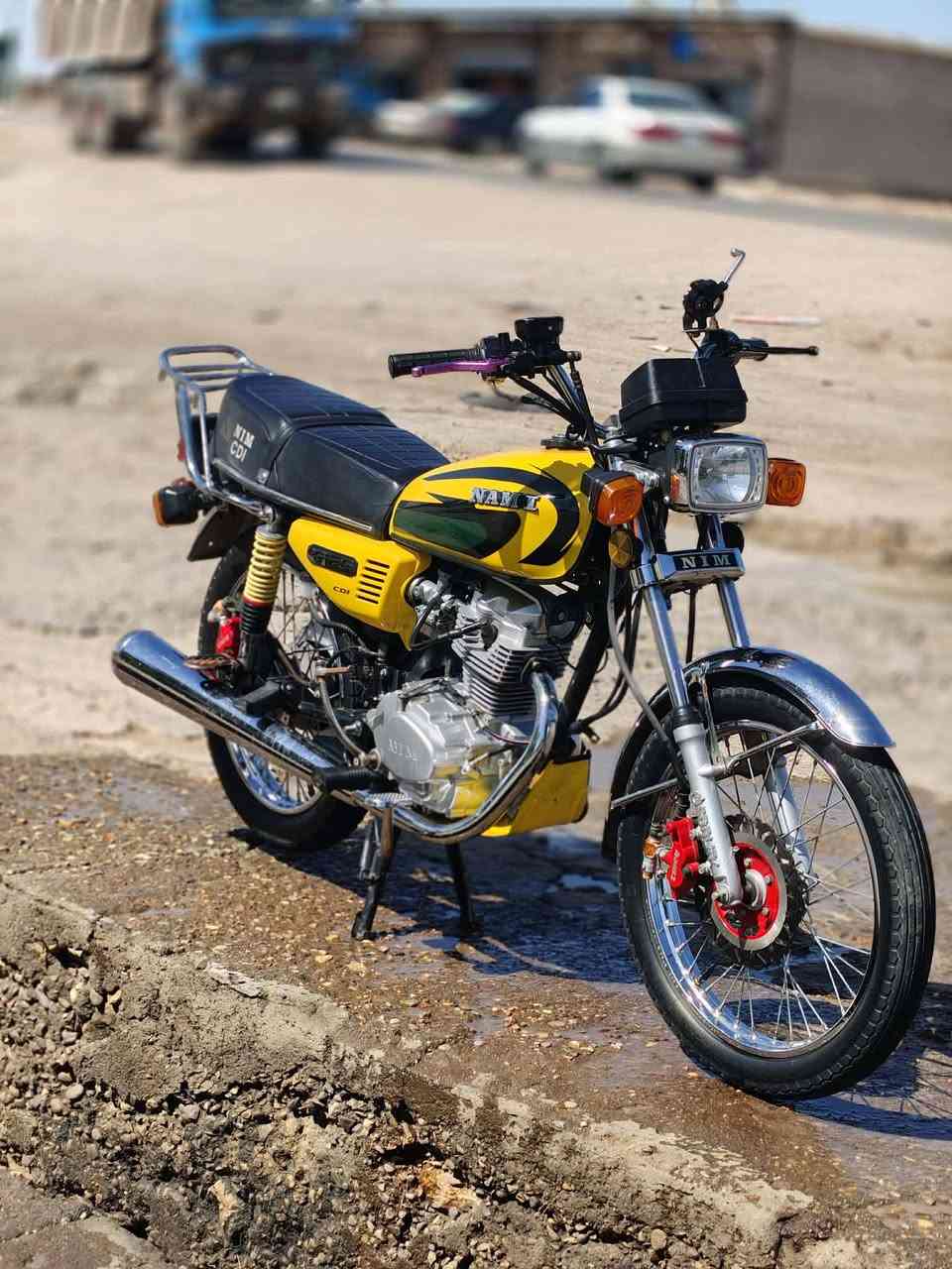 سلام عليكم هاي دراجه للبيع موديل 2025 نامه امتياز اسكنر  دبل دسك مامفتوحه دراجه خير من الله مكان مشخاب السعر«700» *********** وبخدمت الشراي
