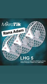 💯وصول وجبة من جهاز MikroTik lhg5  💯 ‎للاستفسار او الاتصال  ‎مراسلة الص...