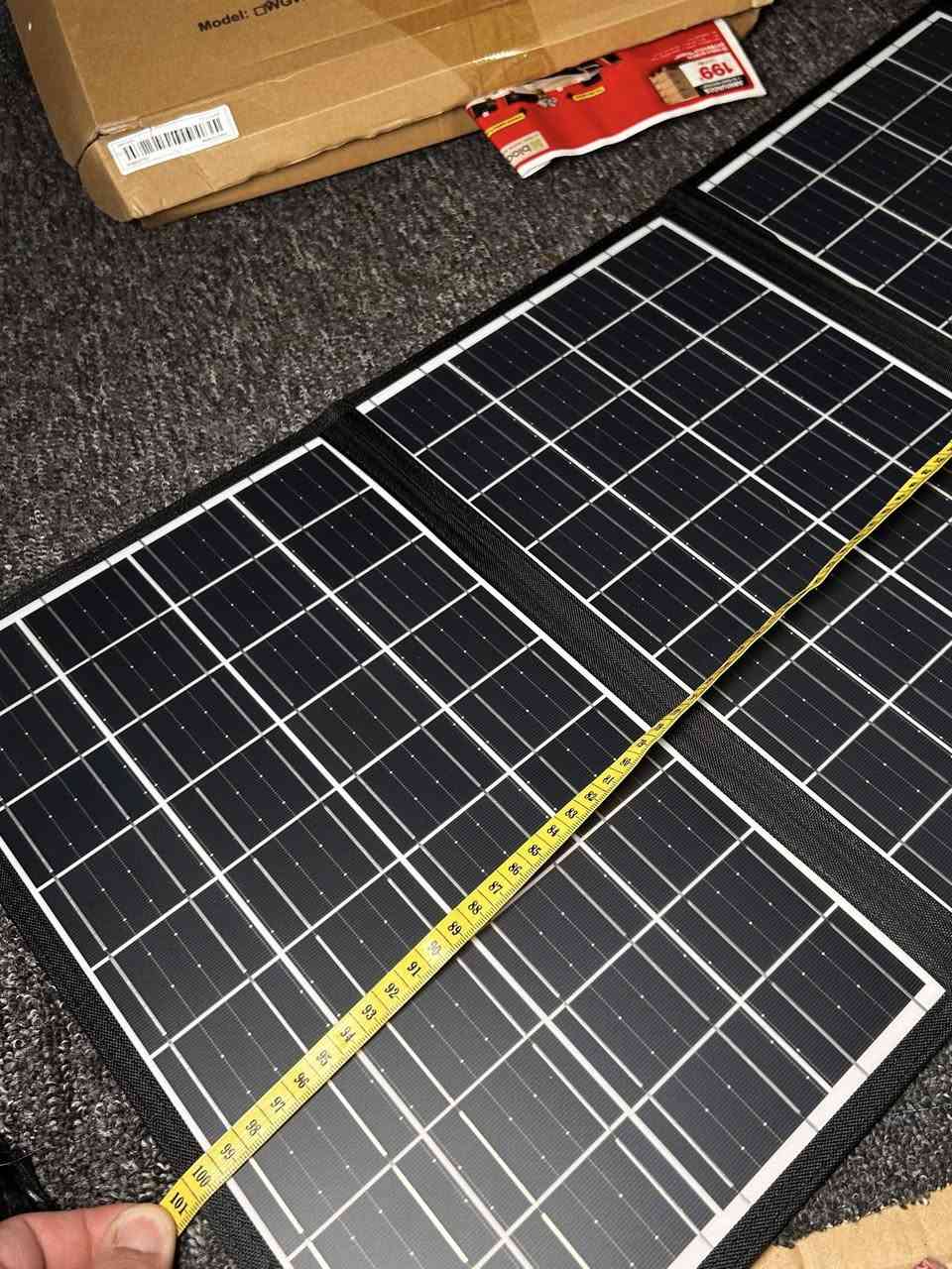 لوح طاقه شمسيه 
من شركة Fullsun 
60 واط
حجم كبير مواصفات داخل الصور
4 طبقات
جديد غير مستخدم


**إذا كنت صاحب هذا الإعلان وتريد حذفه لأي سبب، رجاءا أرسل رسالة إلى الدعم الفني**