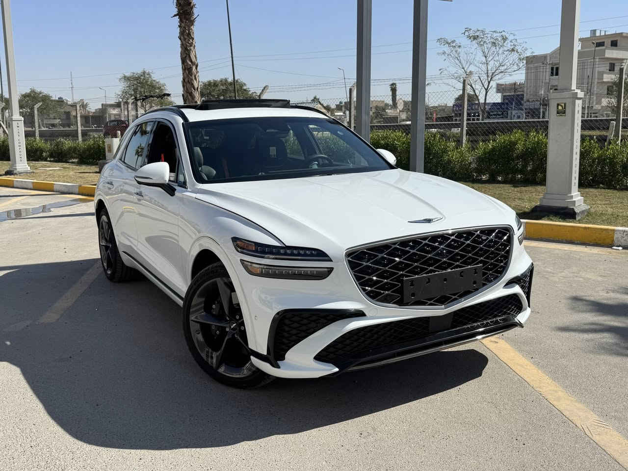 السلام عليكم
يمكن اول سيارة 2026 تنعرض للبيع 
Gv70 سبورت برستيج 2026
رقم بغداد شهداء وكالة ومكاتبة وعقد اسوي باسم المشتري 

بعده السيارة بلزكات الشركة 
مبرمج الواقع الافتراضي  اللغةً العربيه 
فول الفول 
الشكل الجديد 
ماكو داعي اذكر الموصفات 
حادث جاملغ ربع مصبوغ وبنيد مبدل ومصبوغ 

🔴ارباك راجع سستم شرط الفحص 🔴

🔴شواصي مكفولة 🔴

ماشية 1860 قابل للزيادة 
مكان بغداد 
***********
