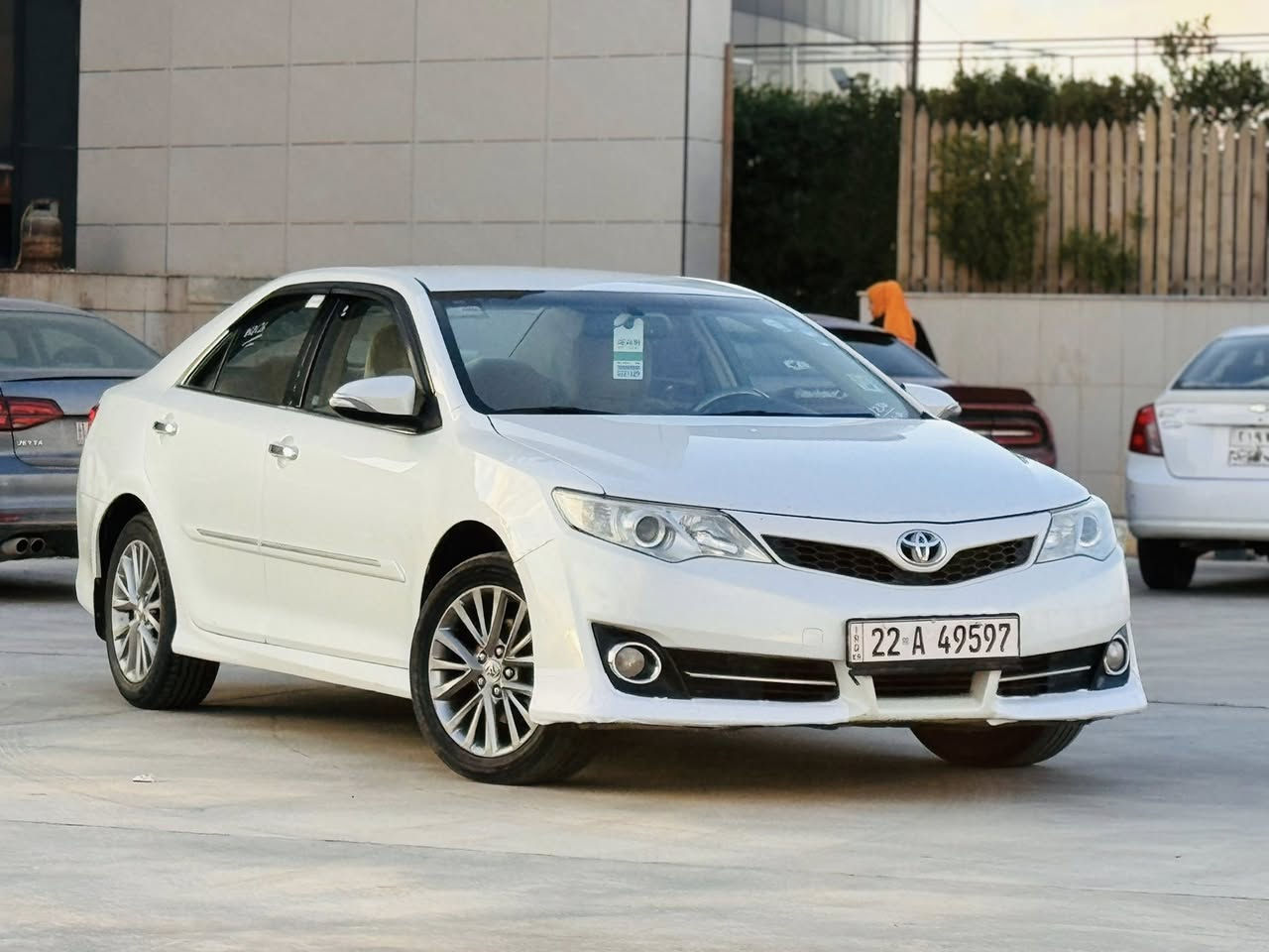 كامري 2012 خليجي مكفوله سعر134 وبي مجال بسيط
خليجيه داخل عسلي محرك 2500 شرط 
شاشه كامره حساس خلفي
تبريد مركزي كشن كهربائي تحكمات تحديد سرعه
سياره جاهزه من كلشي مكفوله من الصبغ سونار موجود 
سعره ١٣٤ وبي مجال بسيط مكان السياره كركوك
***********
