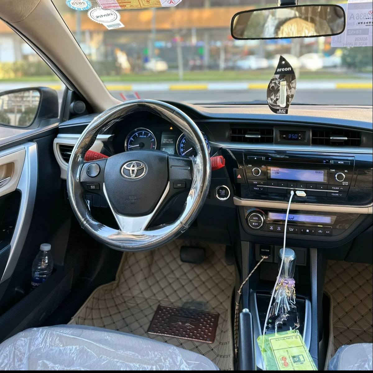 تۆیۆتا کرۆلا 2014 مواسەفات خلیجی 
خلیجی سفری شەریکە جیهان 
مەکینە : ۱۸ مەرغووب 
بەسمە 
حاسە
لایت لید
بلاجکتۆر 
گێچ لێگزز
تەبرید لەمس 
سوکان ڤۆلیۆم 
ئاوێنە ئیشارەت 
ئاوێنە کارەبای 
۱۸٠ هەزار کم ڕۆشتوە 
تایەی تازە 
سەنەوی تازە تا ۲٠۲۹
یەک پەڵە بۆیاخی هەیە لەگەڵ دوو پەڵە سارد 

سـعـر : لە کۆمێنت داوابکە ڕاستەوخۆ بۆت دێت 📥 

گێڕ و مەکینە و تەبرید بەشەرت
 هەموو گیانی لەسەر شەریکە ماوە 
هیچ کێشەیەکی تێدا نییە 

ژمارەی خاوەنەکەی 
***********
