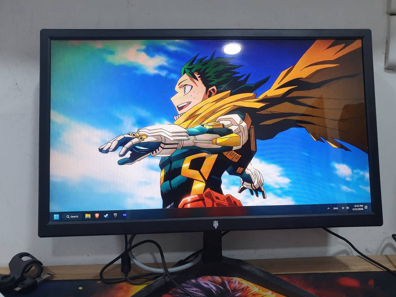 شاشة ماركة HM مستعمل للبيع حجم 22
يوجد توصيل!!!!! 
شاشة ماركة HM مستعمل للبيع 
60hz
مناسبة للبيسي والبلي
السعر 70 الف دينار
يوجد توصيل!!!!!!
رقمي ***********
