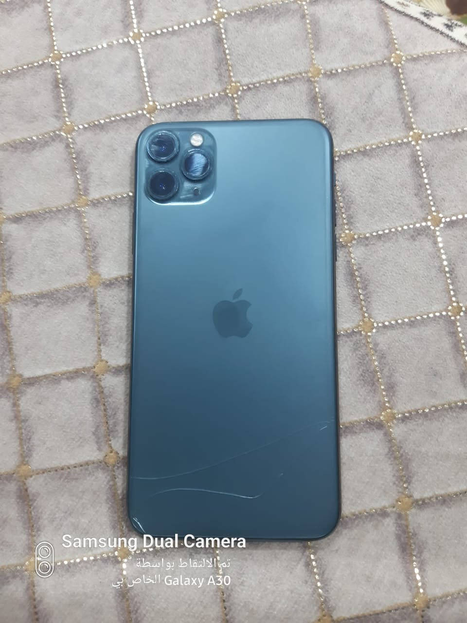 السلام عليكم ايفون 11 برو ماكس  بلادي دبل خط بي فطريه بل ضهر
ذاكرته 256

البطاريه 77بلادي 

السعر 550الفً وبي مجال 

الاتصال عل الرقم *********** بي واتساب
