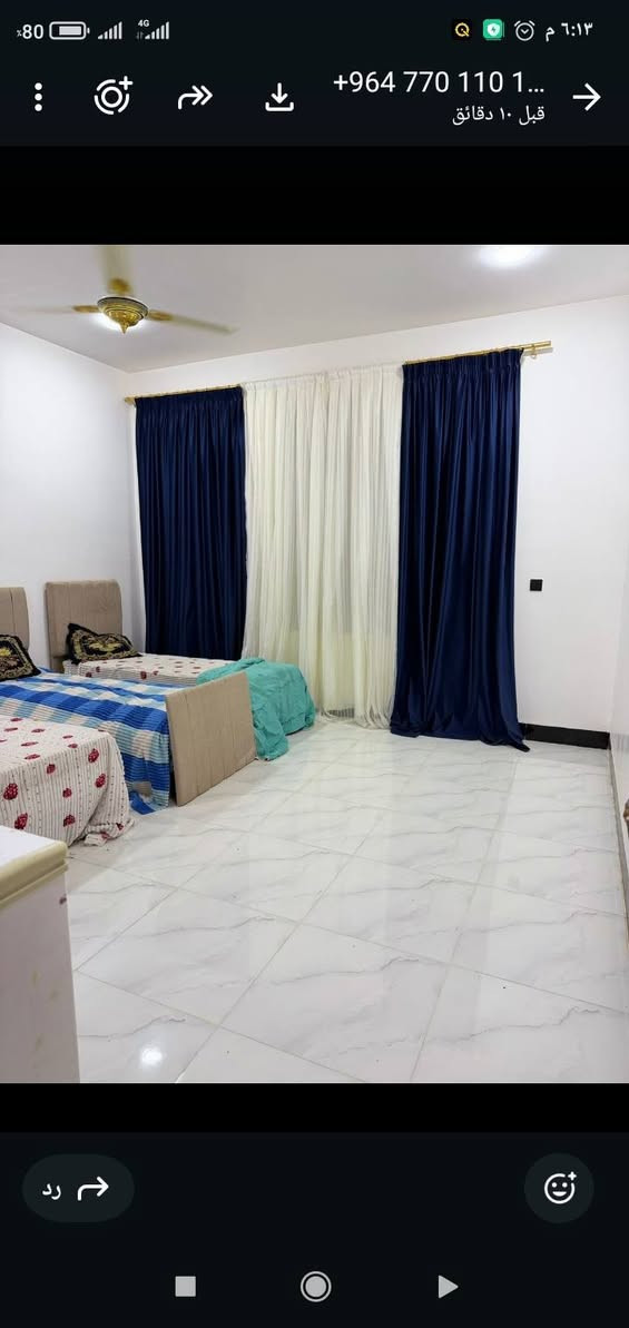 دار لبيع حي النداء طابق ونص البناء صب درجه اولى 
٢ غرف نوم السطح مطبك شتايكر منطقة ٥٢ الف شارع المجمعات السكنية شارع بيتي 
علمن الموقع رابع قطعه عن الشارع 
السعر١١٣ مليون مع المجال 
لأستفسار الاتصال على الرقم التالي وتساب 
***********/ السعر قابل للتفاوض

