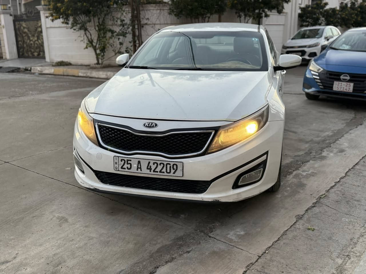 كيا اوبتيما 2014 محرك 2000 دووش…. بسعر مناسب جدا ✅ مناسب سعره ✅ 103 ورقه قفله من الاخير لا تخابرني للمعامله ❤️ ارخص من الصني 

رقم كركوك باسمنه شرط التحويل والغرامات
بيها بونيد متبدل (( سياره بدون حادث )) 

واكع عليها حديد مال اعلانات عالبونيد واكو 3 رصعات بالسقف + حالوب  ✅✅✅

مكينه مفتوح ( تجفيت ) اي عيب مبيها  
بطاقه بنزين هم وياها ✅ صورة الفحص بوكته يم هردي مسوينه هم موجوده ويالصور ✅
مكان السياره كركوك ***********
