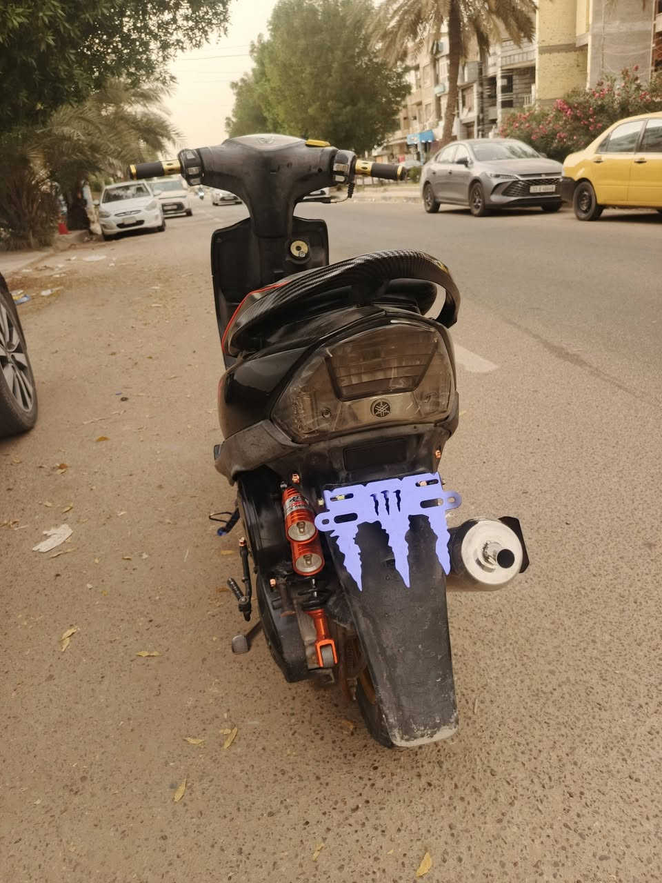 سلام عليكم دراجه ملغمه تزويد
غراضه كله اصلي 
كلجات رياضي 
الكلج المامي WF
بنز كلج خلفي من شركت BA
يدات بريك كوسو 
صدر امامي رياضي 
فلنجه ncy
فج برنبو 
قايش مشلن
قبق فلاوي ذهبي 
قطرت دهن ذهبي 
قاعدت رقم زركه 
سلف رياضي BA
رقم شاصي كوسو ذهبي 
دبل امامي ذهبي 
دبل خلفي ابو البطلين مشمشي 
صالنصه صجميه BF
ملقط واير  ncy
ستان صف رياضي
عنبار ذهبي من شركت شارك
الشراي يجي خاص او يخبارني على هاذ الرقم 
***********
