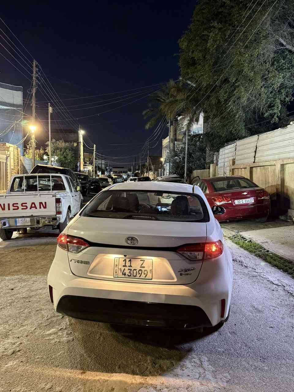 السلام عليكم للبيع كورلا 2025 بغداد بأسمي
مكفولة السيارة 
شكل الامريكي 
فتحة وبصمة وردارات وباقي المواصفات المعروفة 
ماشية 29 كيلو 
السعر 153 بيهة مجال بسيط
مكانهة بغداد حي الاعلام تقاطع درويش
للاتصال *********** ابو عمار
