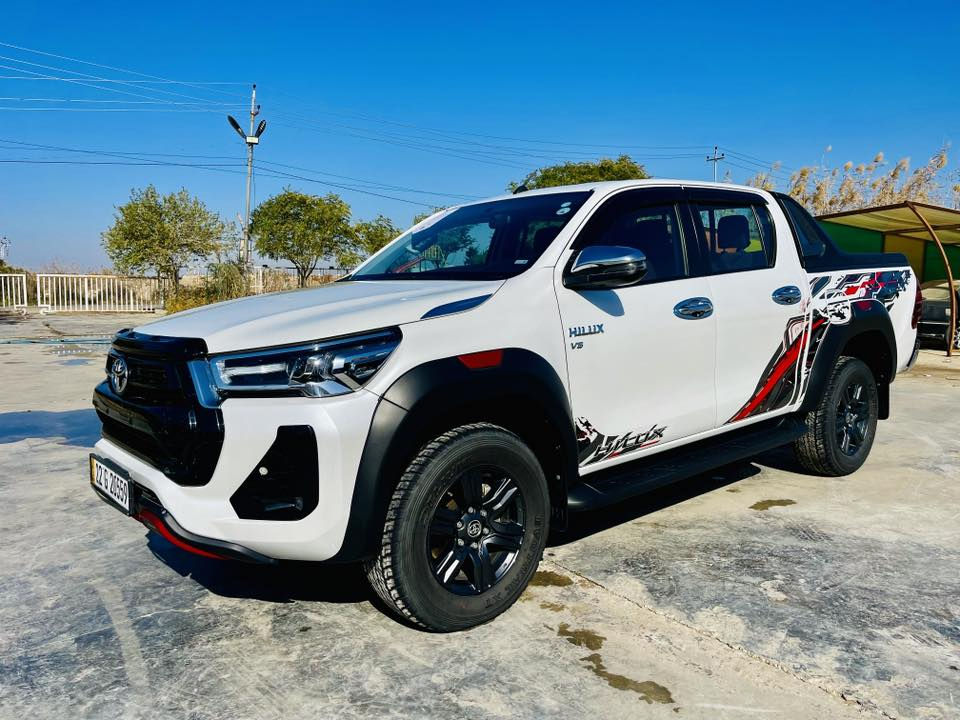 هايلوكس 2024 TRD
فول مواصفات رقم اربيل تحويل ثاني يوم مكفوله كفاله عامه محرك 6 سلندر ع وضع الشركة ماشيه ٧٣ الف السعر ٣٧٧ 
مكاني ديالى ***********
