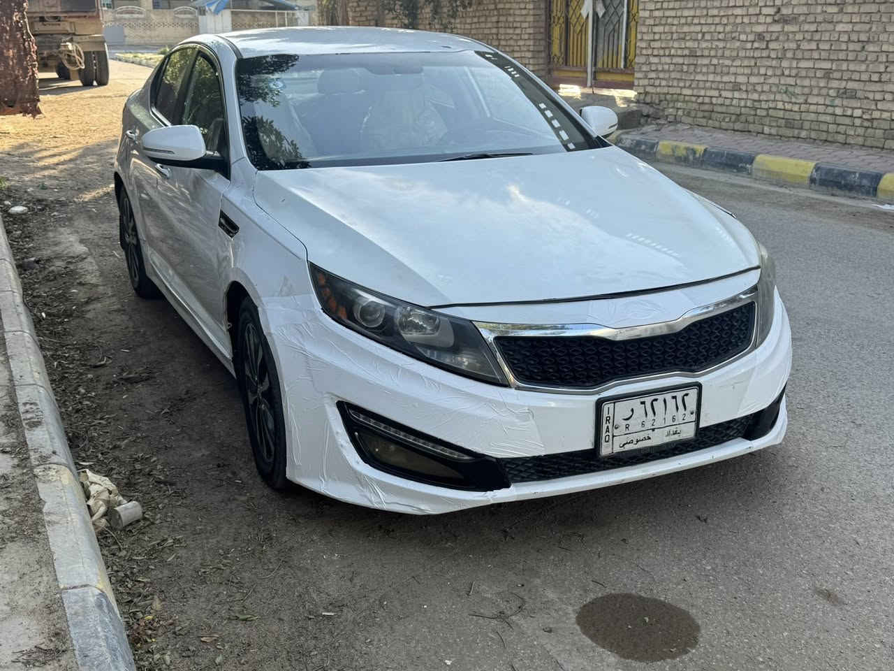 كيا اوبتيما موديل 2011 رقم بغداد محرك و كير كفاله محرك و كير مكفولات الشراي يتصل على الرقم *********** ما متواجد على الفيس السعر 85 و بيها مجال
