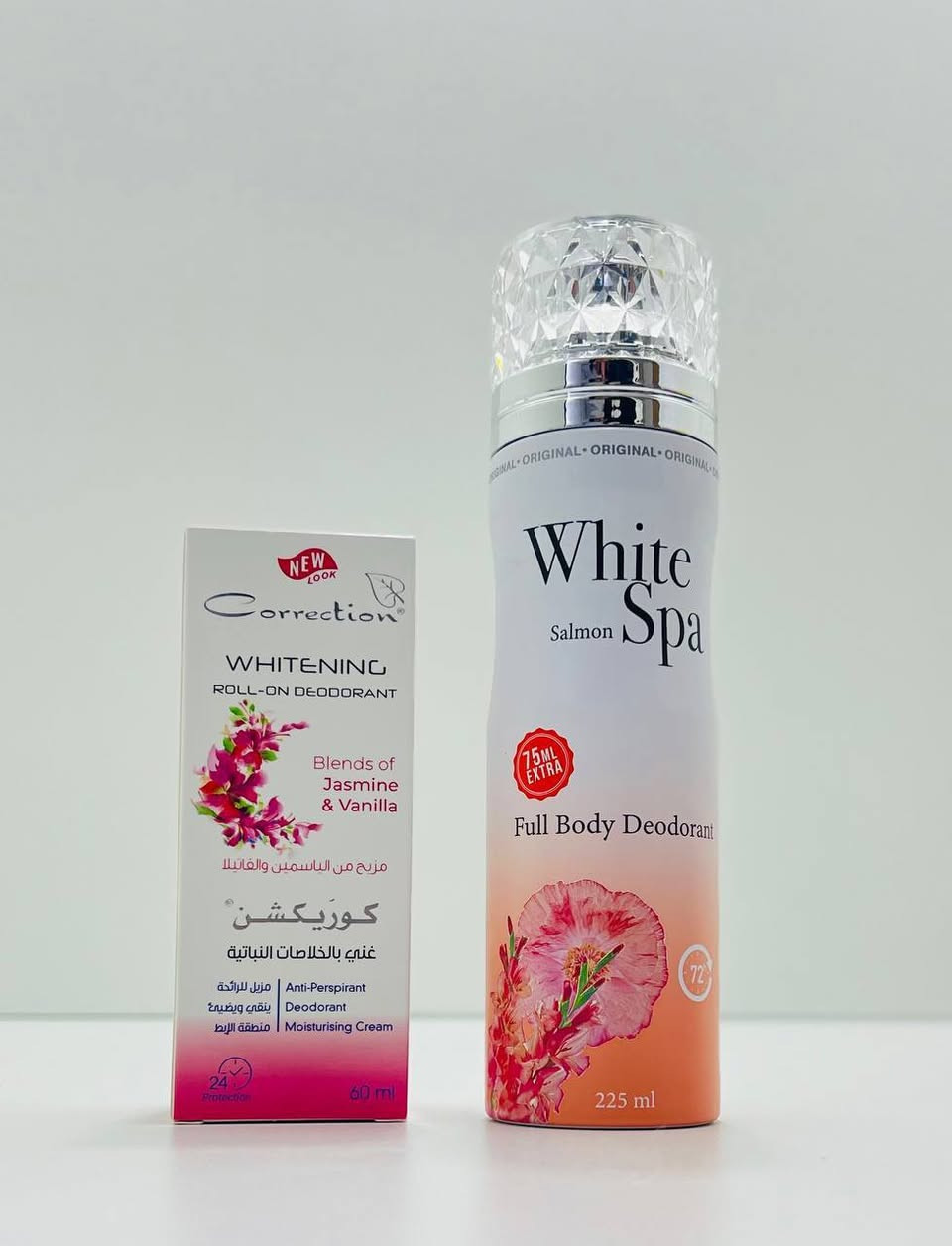 عـرض الـنظافـة الصيفي 🫧💓✨

رول كوركشن مانع تعــرق رول معطر مانع تعرق ومبيض من كوريكشن ᥫ᭡⋆🦢⋆𓇼
مزيل للرائحة ، ثابت ٢٤ ساعه عطوره تجنن مبيض لمنطقة الإبـط يساعد على ازالة التصبغات ﺍﻟﺠﻠﺪﻳﺔ ﻭﻳﻤﻨﻊ ﻇﻬﻮﺭﻫﺎ"

معطر ومانع تعرق وايت سبا  :
بخاخ مزيل عرق للجسم برائحة الزهور، يحتوي على فيتامين A حجمه 225 مل والثبات ايام 
﹏﹏﹏﹏﹏﹏. 🩷⋆˚🧁✧˚.🎀


**إذا كنت صاحب هذا الإعلان وتريد حذفه لأي سبب، رجاءا أرسل رسالة إلى الدعم الفني**
