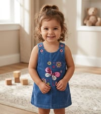 ملابس بنات • قماش كابوي • ٦اشهر-٤سنوات