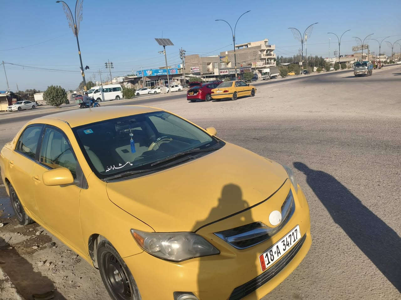 سلام عليكم
كورلا .2013.
حادث جاملغ وباب مكينة مال حاوية 19 ..رقم بابل باسمي  مكاني بابل السعر 110. مجال بسيط ***********
