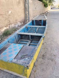 بلم المنيوم • نضيف • خفيف