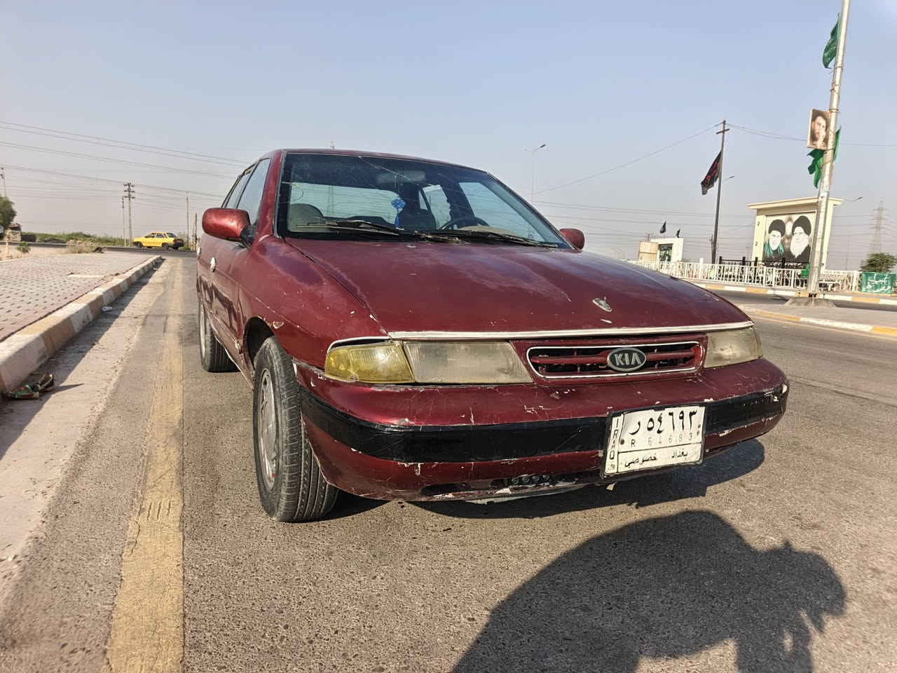 كيا سيفيا موديل 1994 رقم بغداد سنويه لحد 29 گير عادي مكينه وكير خير من الله لا تنقيص لا تبخير دواخلها نضيفة السيارة جاهزة من ايدك للشارع السعر 25 وبيها مجال بسيط 
الإستفسار على هذا الرقم *********** 
مكان السياره واسط _ الصويرة
