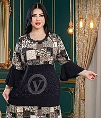 كلوش • شبح حرير صيفية • L XL XXL