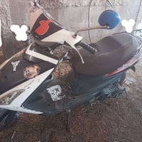 دراجة للبيع تشتغل بيها عطل بالكابريته ابيع كوم حديد ب٥٠ اتصال عل الرقم...