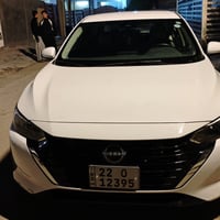 سياره نيسان سنترا موديل24امريكي حادثه معروض بلصوره سياره نظيفه ماشيه30...