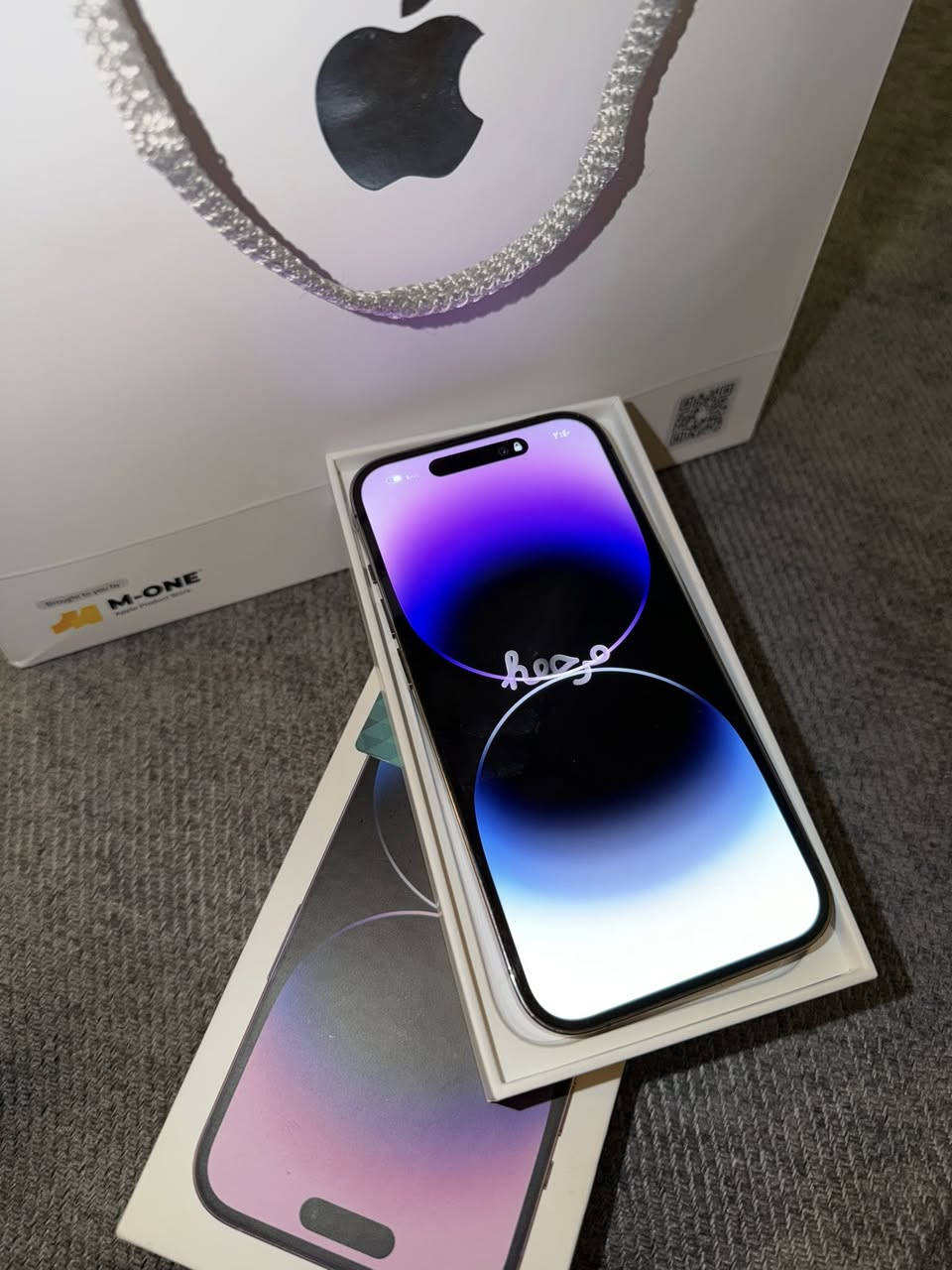 ايفون 14 pro
سعر590 الف
ذاكرة 256 g
نسبة البطارية 80‎%‎
الجهاز بحالك جيدة مابي اي مشكلة


**إذا كنت صاحب هذا الإعلان وتريد حذفه لأي سبب، رجاءا أرسل رسالة إلى الدعم الفني**