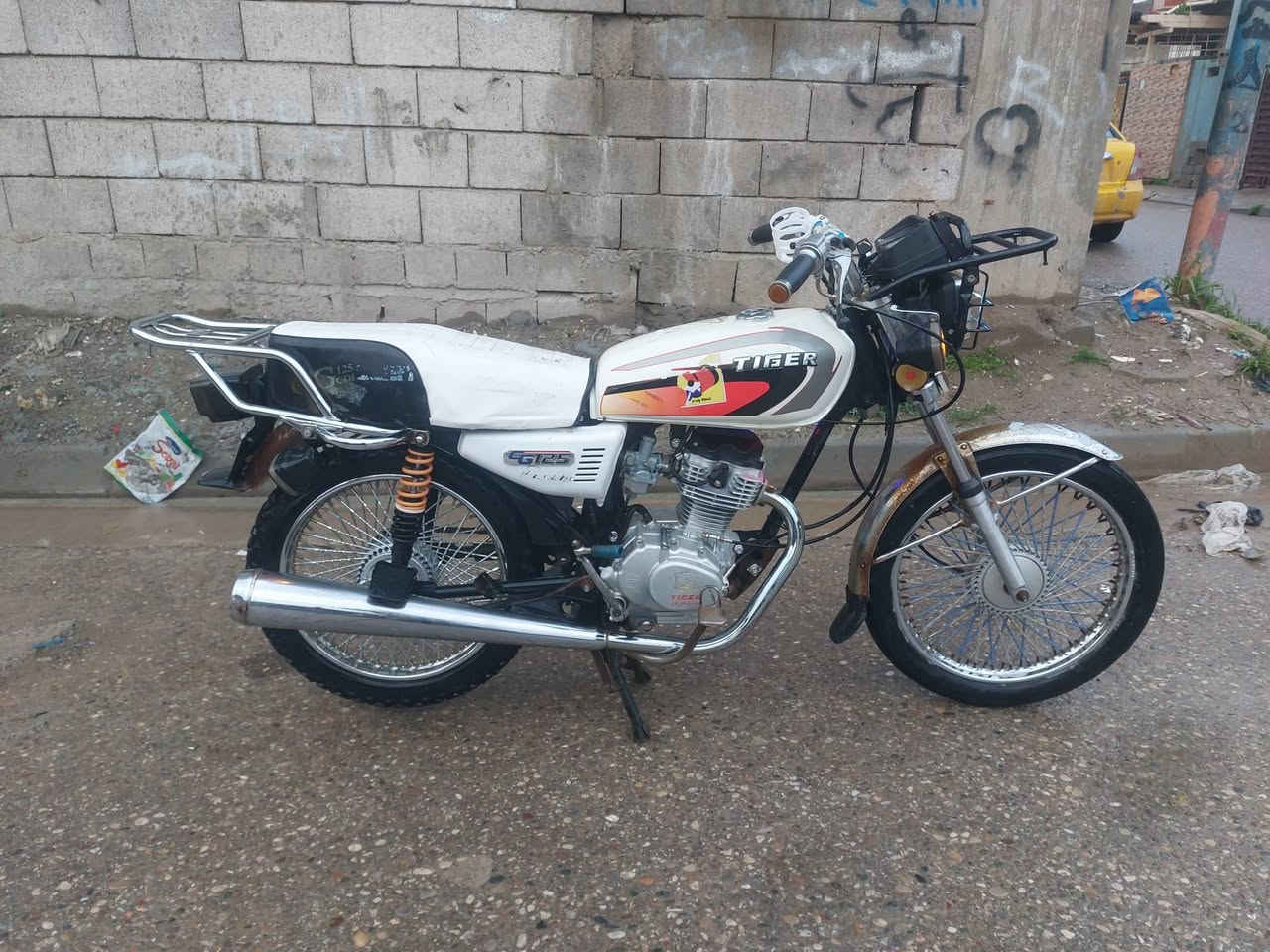 ماطور تايكر للبيع 2020وزن ثقيل مامفتوح مامفيلس كهربائيات كلها شغاله السعر 460وبي مجال  ***********
