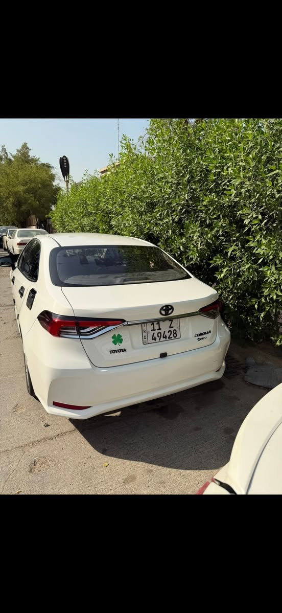 كورلا 2025 شكل الخليجي 
فقط هلال جاملغ خلفي صبغ
وبارد كصه بنيد اصبعين 
سعر143مجالها جدا جدا بسيط 
***********
بغداد اعضميه
