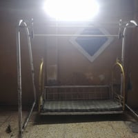 ورحمة الله مرجوحة نضيفة وقوية لسعر(100)مكاني الحرية شارع لمدارس 077667...