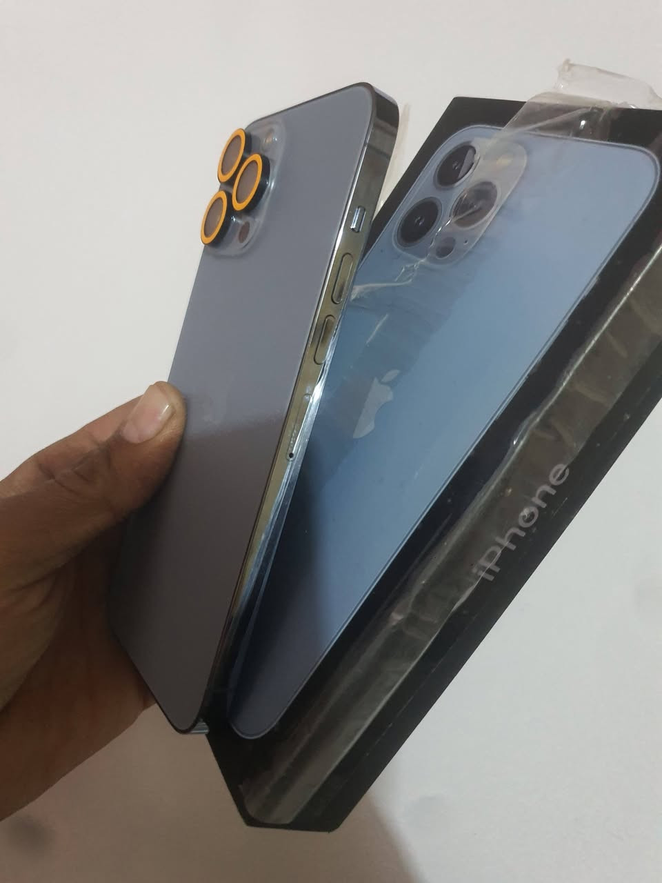 ايفون 13برو ماكس مكفول
عل فحص جهاز مال بيت نضافه100 شرط
غراضه كاملات ذاكرته 256 كيكه باتري87#
#*********** تواصل ع رقمي
