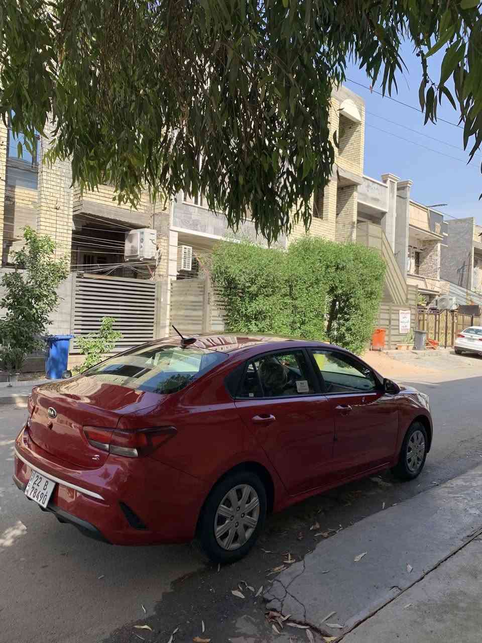 كيا ريو 2021 ماشيه 54 مكينه 1600دوش سياره جاهزه كير مكينه صدر تبريد كله جديد وجاهز حادثه كلش بسيط صور حادثه بلمنشور وهنا صار بيها طخه. بلبابتين ونصبغن سياره باسمنه رقم اربيل الجديد سنويه لل 30 السعر 94 
*********** 
0788287 0045

