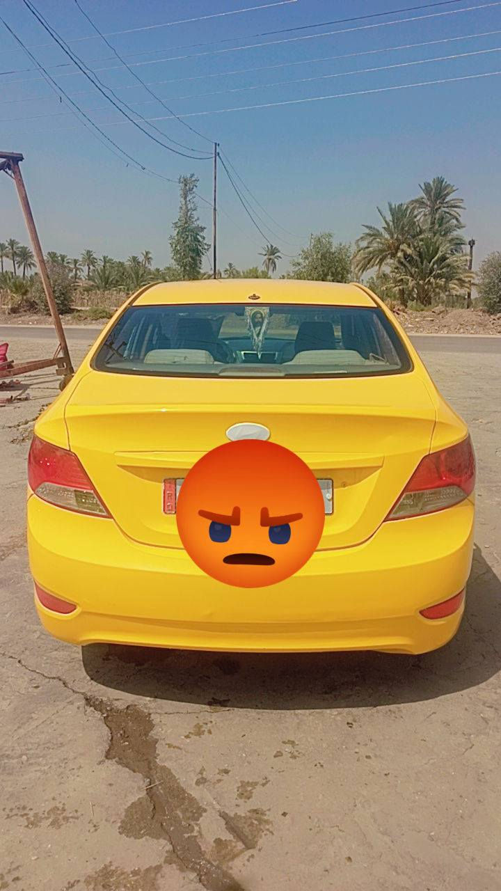 السلام عليكم
سياره نوع اكسنت موديل 2013
محرك 1600
الرقم انكليزي11
حداديه اماميه وخلفيه جديده قبل اسبوع سويتها 
دبلات جدد أمامي وخلفي
تخم تاير جديد قبل 10 ايام شديته
سياره خليجي
حادث بيها قطعه وحده وبارد باب العبري 
مصفره هيئه وغرامات

السعر 82
***********
