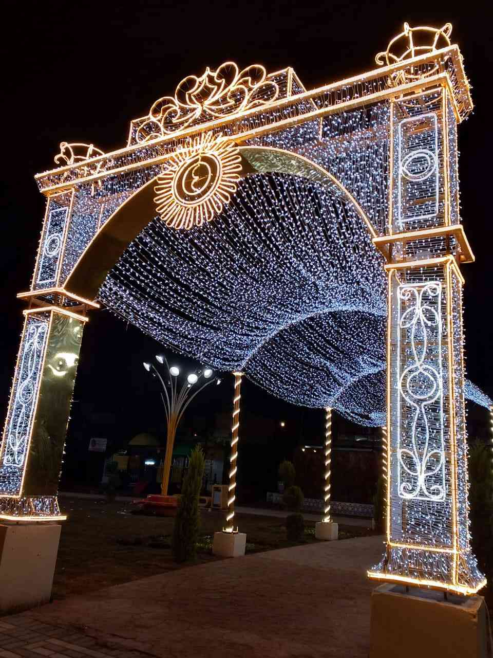 نحن مستعدين لتنفيذ وتصميم
جميع أنواع المجسمات الضوئية 🔥
و البوابات بكل أشكالها وأحجامها ✨

✔️ مجسمات 3D ضوئية
✔️ بوابات مناسبات وأعراس
✔️ بوابات افتتاحيات ومعارض
✔️ بوابات مجمعات سكنيه 
✔️ اعمده اناره بكافه قياساتها
تنفيذ حسب الطلب وبأحدث التصاميم

شغل متقن ✔️ أسعار مناسبة ✔️ سرعة بالإنجاز ✔️

للحجز والاستفسار:
📞 ***********
