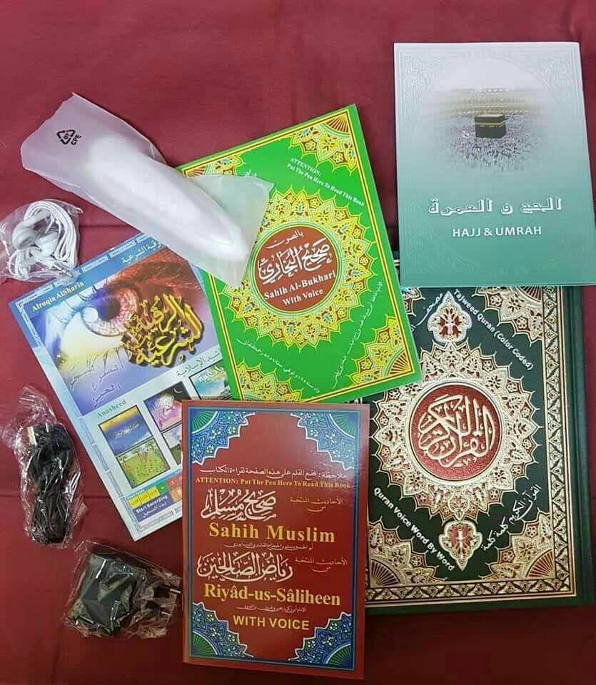 وصل واخيراا مصحف مع قلم قارئ
لأول مرة في العراق 😍😍

⭐️المصحف الشريف بالقلم القارئ ذات الجودة العالية (النسخة الأصلية المحدثة) حصرااااا لدينا
 
👌👌محتويات الموسوعة:
1-القلم القارئ الناطق (الأصلي) . 
2-المصحف بالطبعة الكاملة الحجم الوسط 
3-الكتيبات الالكترونية المرفقة : 
القاعدة النورانية - صحيح البخاري - صحيح مسلم - الحج والعمرة._القاموس الناطق
ومحتويات اخرى
👈يستفيد منه كبار السن والاطفال وطلاب المدارس والجامعات
👈لمن لا يعرف القراءة من الأميين أو غير العرب
👈لمن يحتاج إلى إتقان النطق الصحيح للكلمات
👈لمن يريد أن يتعلم معانى وتفسير القرآن الكريم
👈تحفيظ الصغار القرآن الكريم بالأحكام الصحيحة
👈لتعليم الأطفال القاعدة النورانية والنطق الصحيح
👈لمن يريد تحسين مهارة التلاوة مع النطق الصحيح
👈للامهات وتحفيظ ابنائهم للقرآن الكريم

#يوجد خدمة توصيل لكافة المحافظات🚕 🚕


**إذا كنت صاحب هذا الإعلان وتريد حذفه لأي سبب، رجاءا أرسل رسالة إلى الدعم الفني**