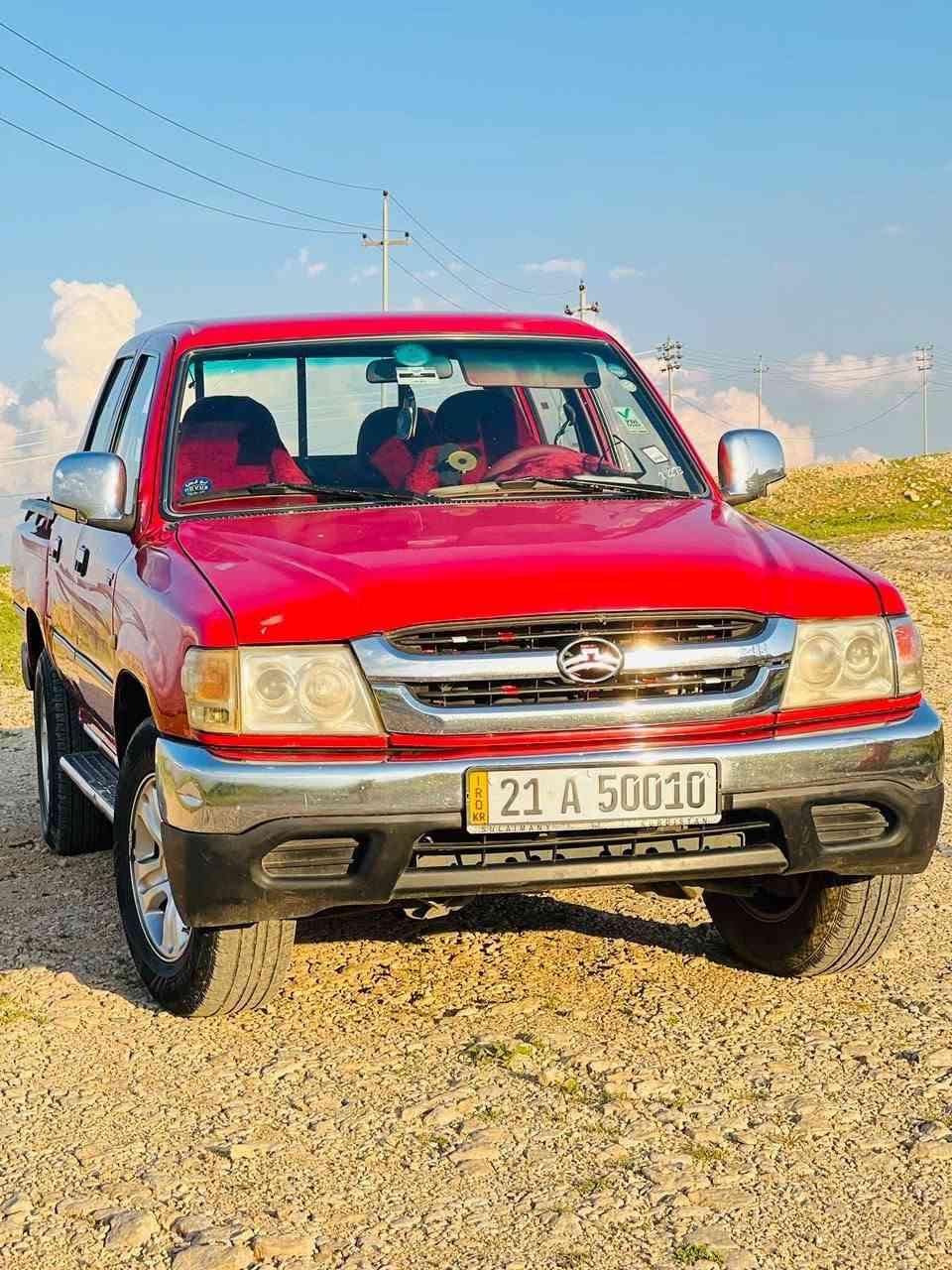 دیر 2010 کۆبۆن بەنزینی هەیە 
سەنەوی وهە
زەو تاقم پیش و دوای تازەیە
سەیارەکەبێ بۆیاخ  و کەمیک کاڵبونەوەی هەیە 260هەزار ڕۆیشتوە کامل کارەبای و ساردی و گەرمی ئیشەکات بێ مەسرەفە بێ عەیبە 82 مەجال***********
*********** شمشمل, السليمانية
