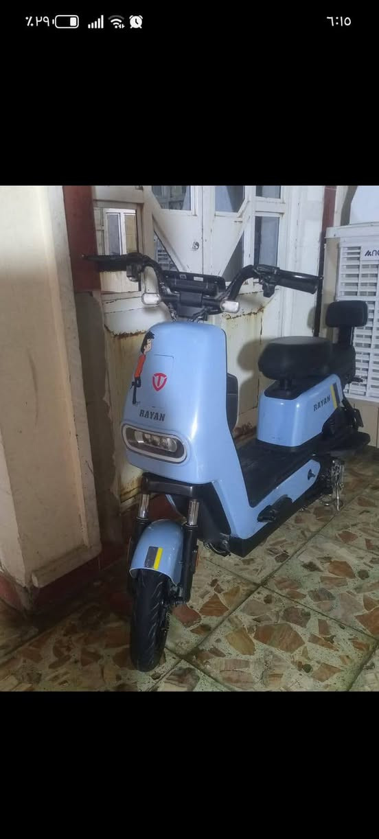 السلام عليكم دراجه شحن  للبيع 2025 ✅   محافظه النجف
4باتري حجم صغير✅
اشارات يمين ويسار ✅
بريكات امامي خلفي✅
شاشه ايباد ✅ 
البطاريه يابانيه اصليه✅
الحجم 14 ✅
اللون سمائي  ✅
سرعته 40حقيقي ✅
 بايدر مساعد عند نفاد الشحن ✅
تشغيل عن بعد ✅
جهاز انذار عن السرقه ✅
قفل تاير خلفي ✅
تمشيك بل شحنه الوحده 30 كيلو متر 
السعر :400 وبيه مجال 
الاستفسار ***********
