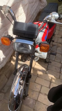 دراجه نامه بدون اوراق جاهزه وكامله محرك خير من الله مبدل بس كلجات سعره...