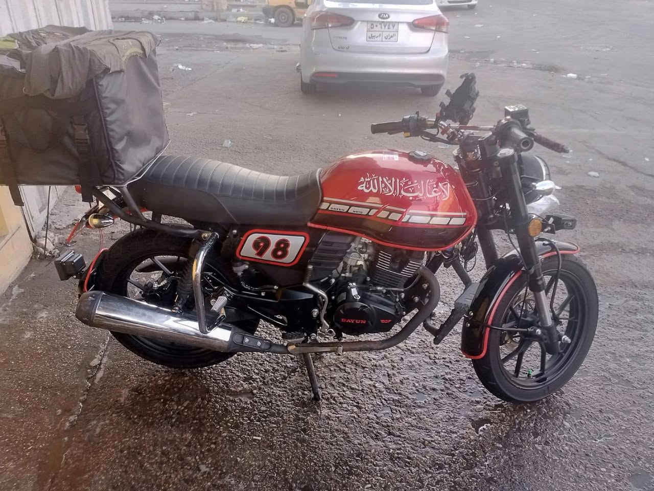 السلام عليكم دراجة دايواند لايتي محرك 200 CC موديل 25 ماكلك كفالة عامه تجي تكلب وتشوف دراجة ما ماشية خير من الله سعر 2500 
مكاني بغداد  العبيدي ***********
