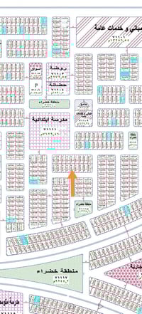 حي العتبة الجزيرة • ١٠٠م ٥×٢٠ • طابو صرف باسمي