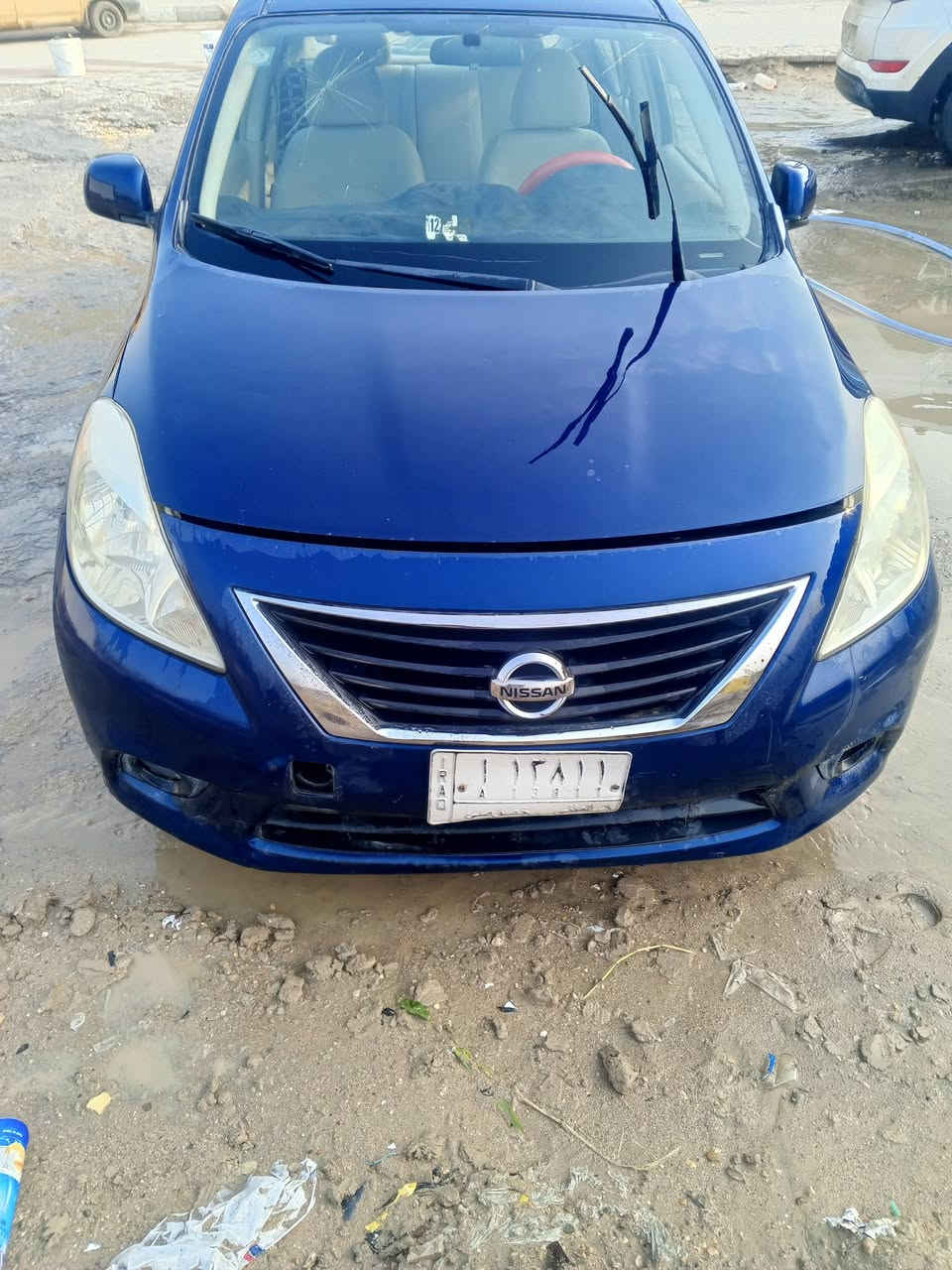 اسلام عليكم للبيع نيسان فيرساموديل12محرك كيرجديد بيها جاملغ خلف السايق صبغ فقط  والباقي كفاله سنويه 28 السعر 70 وبيها مجال مكان السياره ديوانيه إتصال ***********
