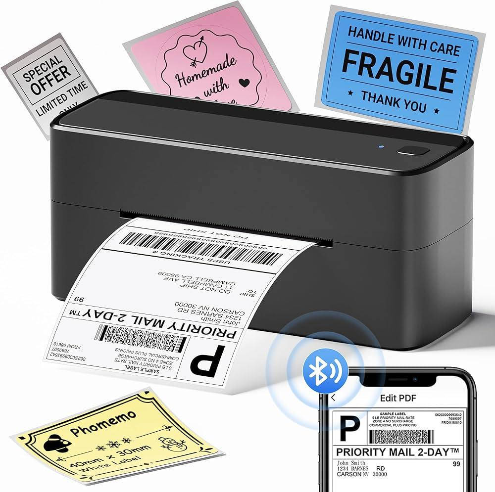 طابعة ليبلات ولواصق وباركود  سمارت و بلوتوث
متوفر طابعة حراية لواصق ليبلات، سمارت بلوتوث تطبيق على الموبايل، تربط على الحاسبة، جديدة غير مستعملة ،كوالتي ممتاز جدا، سريعة،
يوجد توصيل لجميع المحافظات ***********
