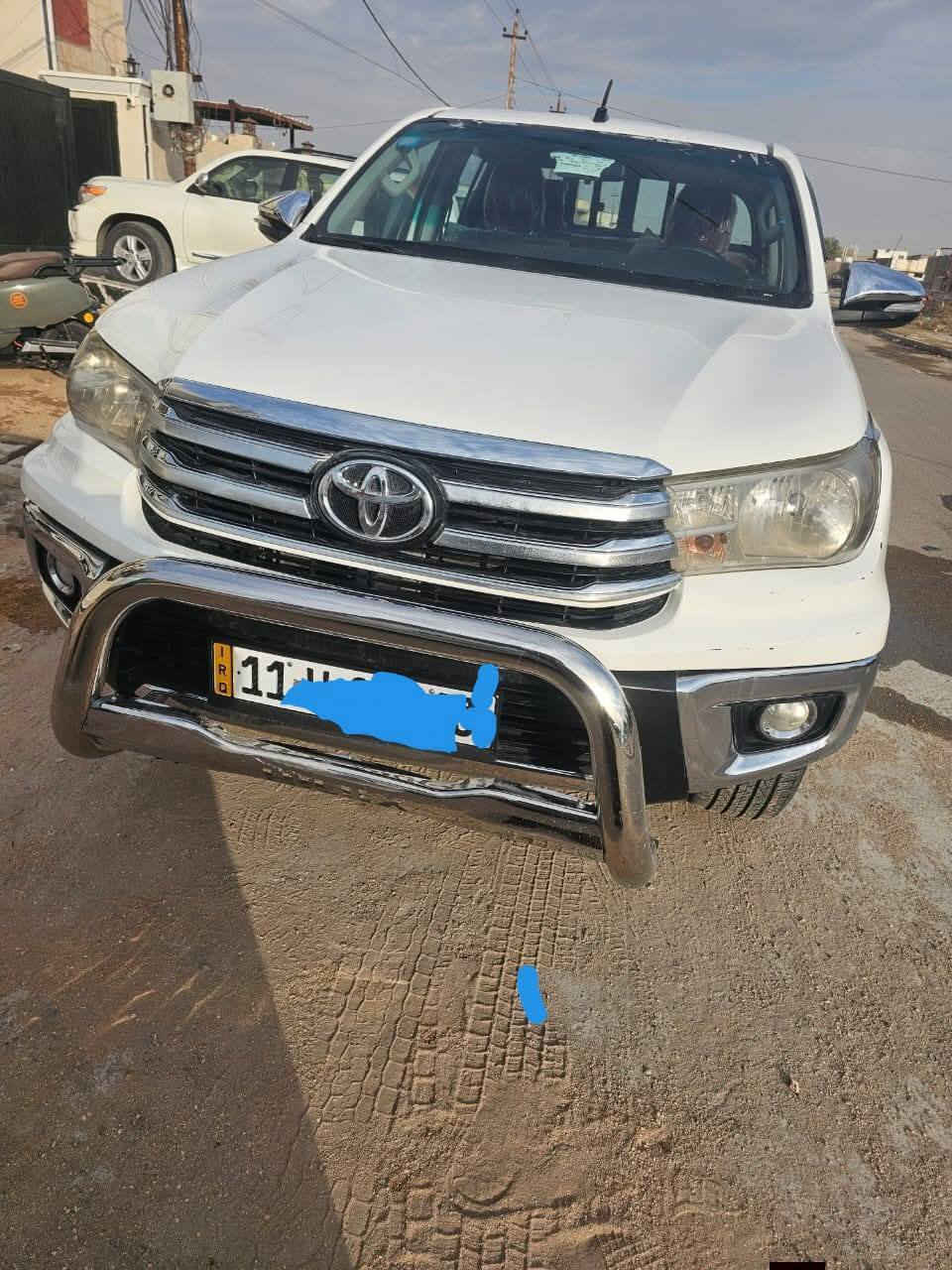 اسلام عليكم تويوتا هايلكس  للبيع موديل 2016  الاستفسار عله الرقم  ***********
