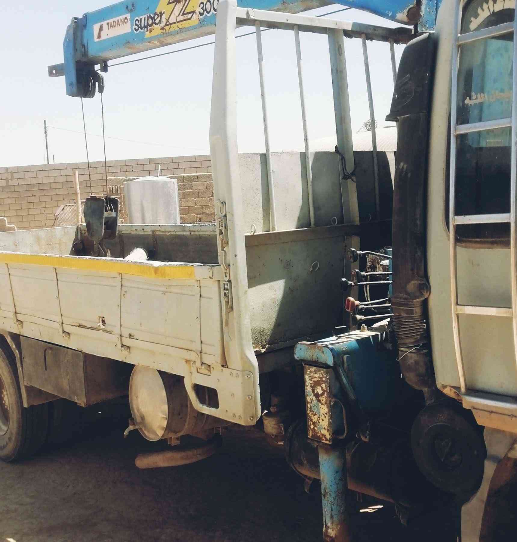 للبيع كرين هينو موديل 93 رقم  ديالى انكليزي   سنويه جديده ماتنتهي 29حصه كاز  جهاز 3طن   طخم تاير جديد   كرين نضيف  شرط اكسن محرك كير  شاصي  مكفول  للاستفسار انتصل  وتدلل هاذا رقم  الجوال *********** حياكم الله
