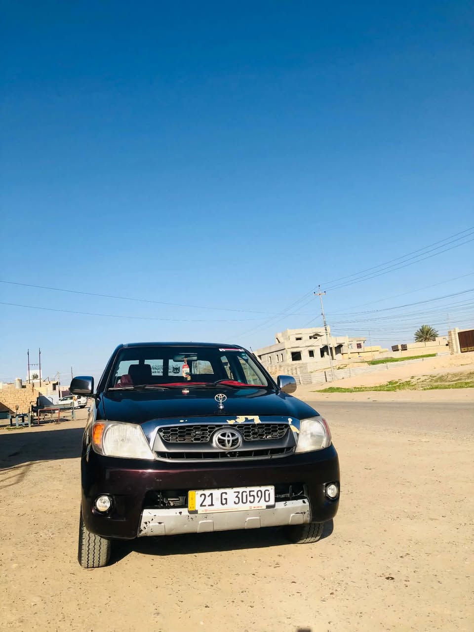 السلام عليكم 
 تويوتا هايلوكس عذاري للبيع موديل 7 شاصي 19 رقم سليمانية دولي شرط تحويل سونار مرفق مع الصور كير محرك صدر كله بشرط 
السعر 125 وبيها مجال 
***********
