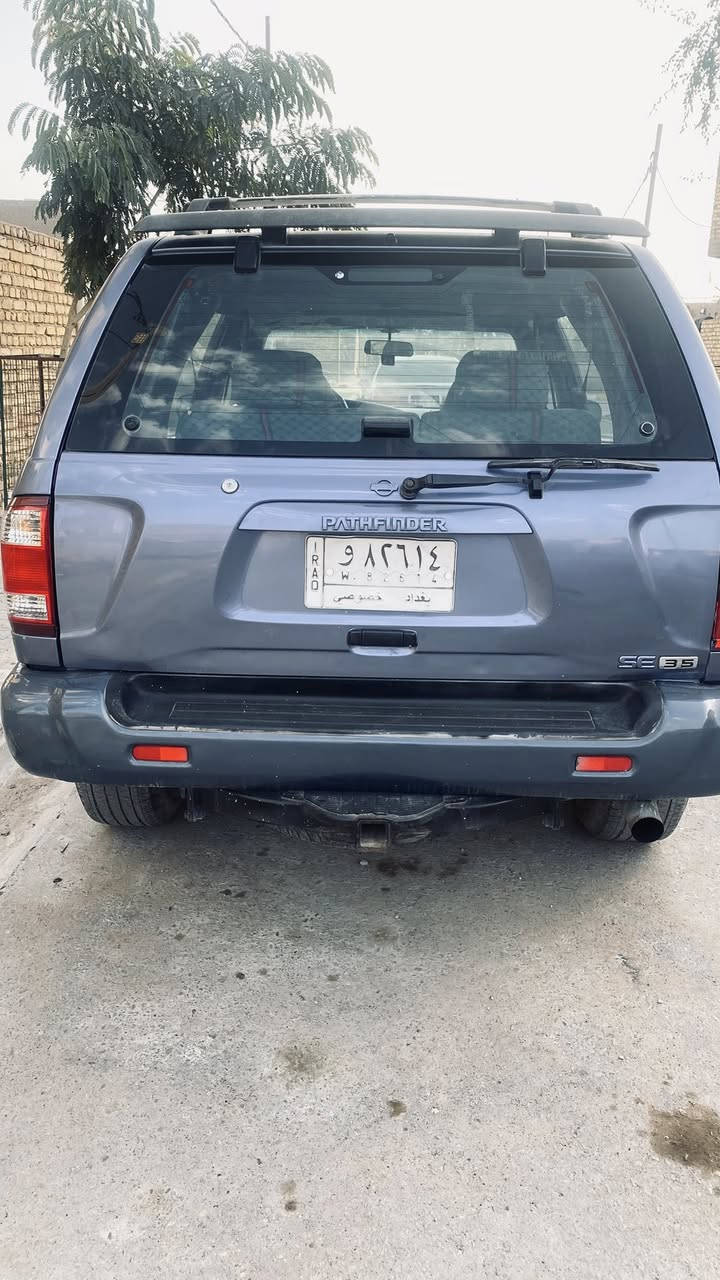 السلام عليكم

باثفندر للبيع موديل ٢٠٠١ مكفوله كير ومحرك 

مصبوغه حزام للجماليه بدون ضربه 

السيارة مشروع وطني 

محرك ٦ سلندر ٣٥٠٠  صدر جديد قبل شهر

السعر ٧٥وبيه مجال حك الجيه 

مكاني الكوت  ***********
