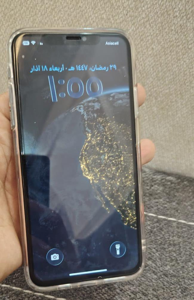 السلام عليكم نطيحه
آيفون 11 بور ماكس 

ذاكره 256

مبدلشاشه اصليه 3 خيارات 

الجهاز نضافه 100/100

بطاريه 100 مبدله 

السعر 300 و بي مجل 

رقم الهاتف ***********

العنوان بغداد الجديده
