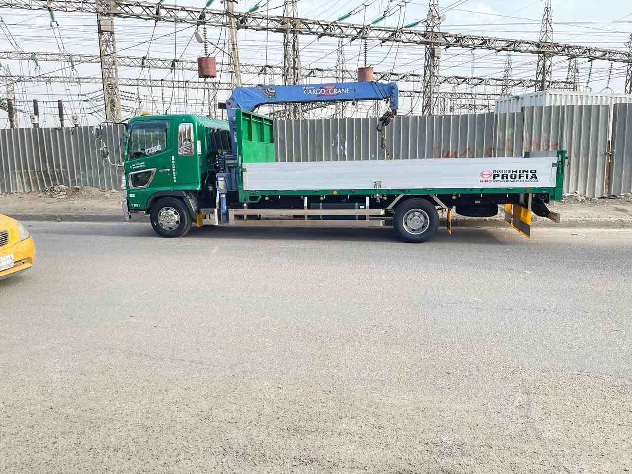 سلام عليكم هينو كرين دخول جديد كرين كاركو 3سلايت ريمونت كنترول فول سيفتي موديل 21مكينه80فول عادي سياره جديده تبريد تدفع كارتون العنوان بغداد البلديات للاتفسار***********
