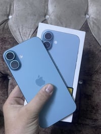 ايفون 16 بلس للبيع ذاكرة 128 بطارية 100 عدد الشحنات 60 نموذج M الاصلي ...