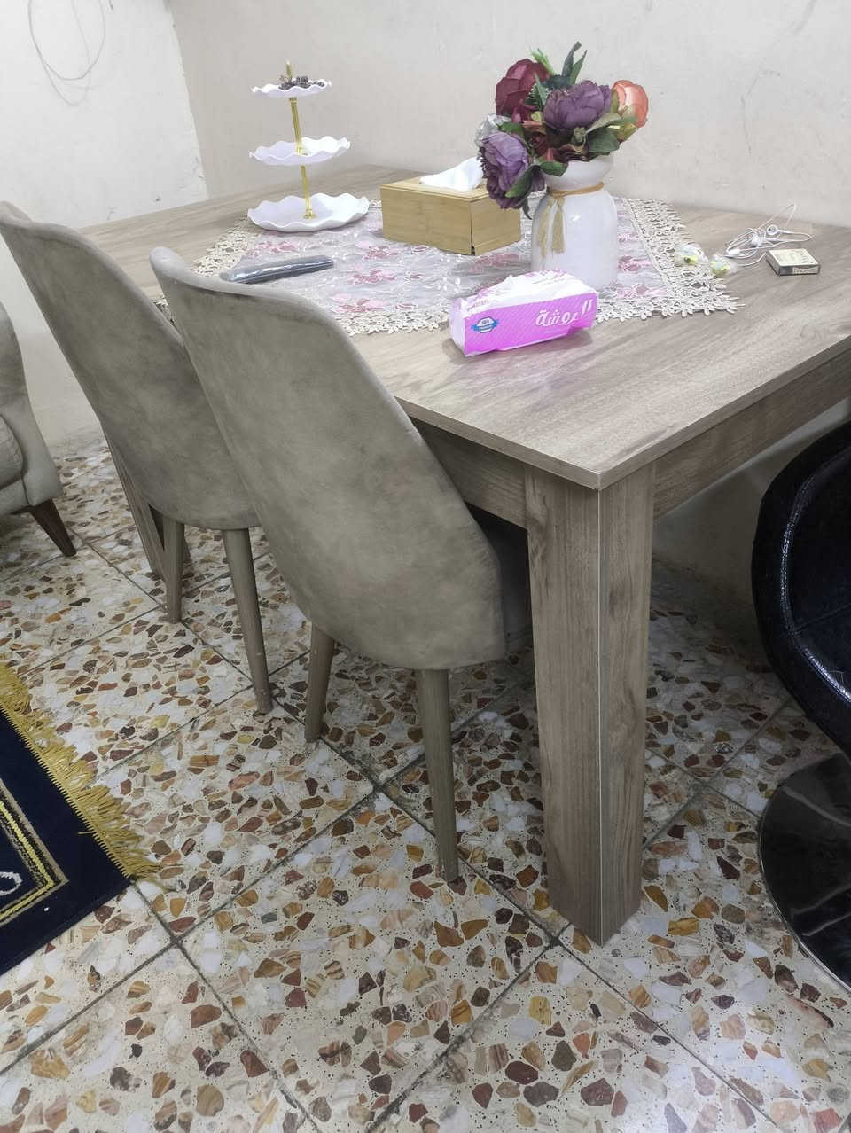 ميز تركي جبير وسلايت مع 4كراسي تكمه وقوي سعره ب150بي مجال ماخذينه والوصل موجود ب280 الشرطه الرابعه


**إذا كنت صاحب هذا الإعلان وتريد حذفه لأي سبب، رجاءا أرسل رسالة إلى الدعم الفني**