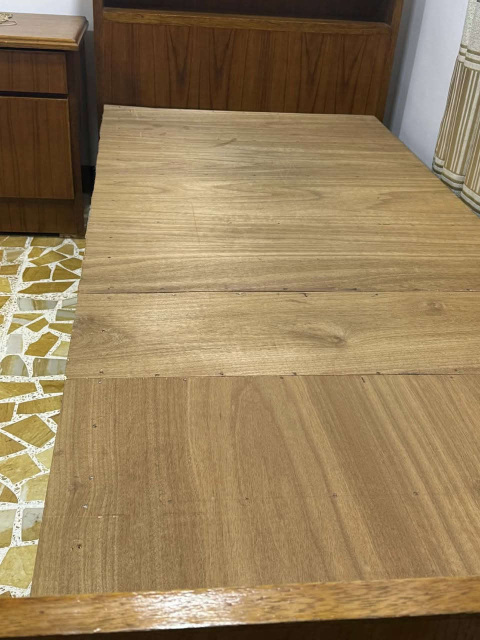 تخت نفر واحد خشب صاج ٥ ملم
١٢٥ وبيه مجال


**إذا كنت صاحب هذا الإعلان وتريد حذفه لأي سبب، رجاءا أرسل رسالة إلى الدعم الفني**