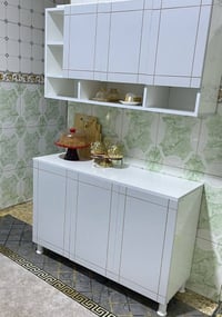 كاونتر متر و٢٠ • مرمر MDF خشب • توصيل بغداد