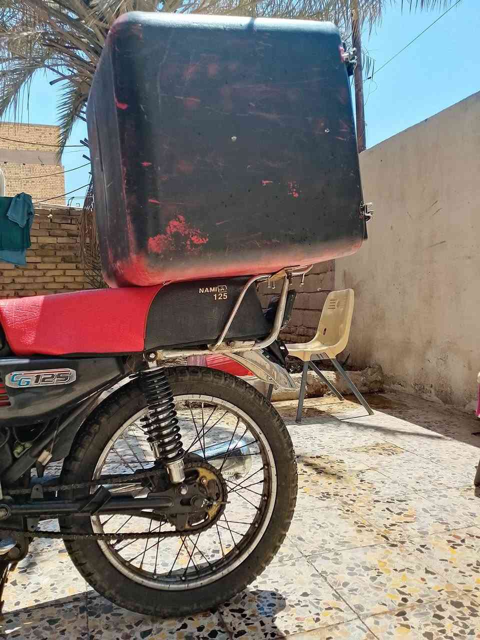 سلام عليكم دراجه ايرانيه لبيع 
مفتوحه مره وحده بدون اوراق دراجه نضيفه 
محركه يخبل شرط نكره باقي تفاصيل خاص
مكان ميسان قضاء المجر الكبير سعر 300بيه مجال
رقمي ***********
